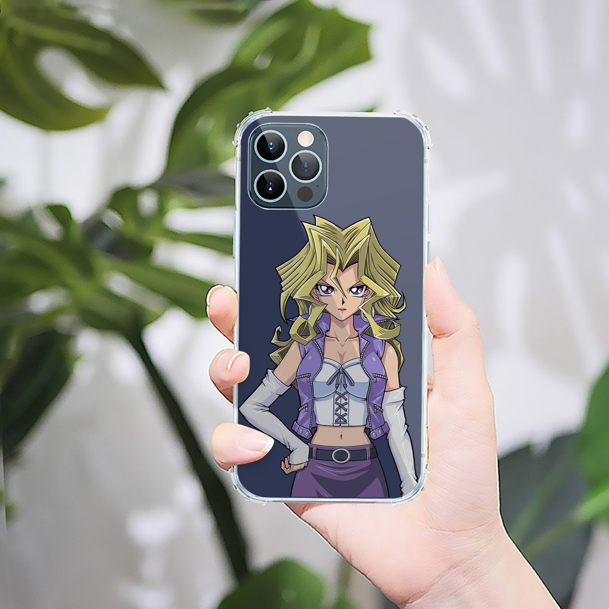 （画像用） 遊☆戯☆王 Yu-Gi-Oh! 【iPhone 12シリーズ対応】透明スマホケース（クリアソフトケース）